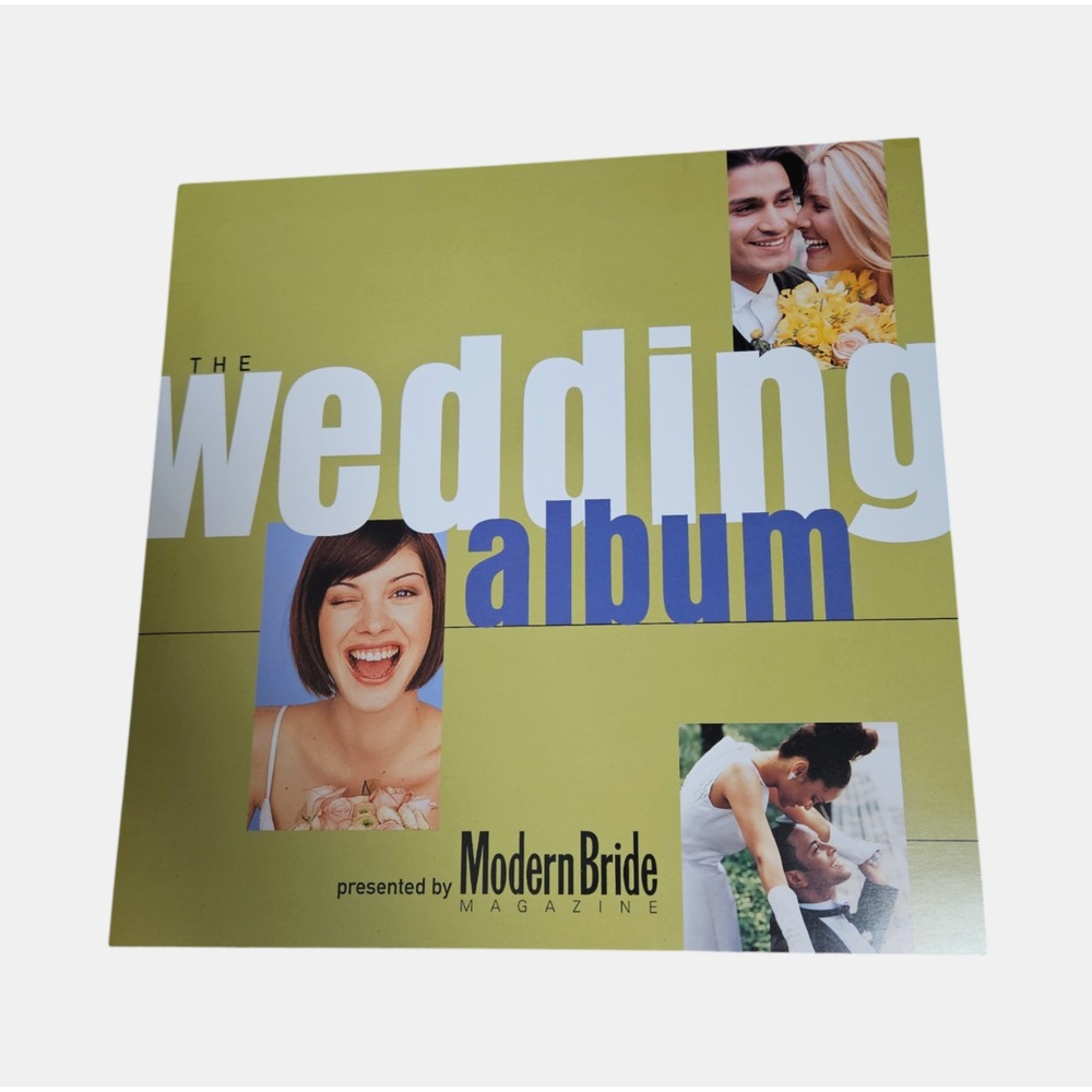 The Wedding Album Presented‎ By Modern Bride Magazine 1998 Promo Poster 12x12